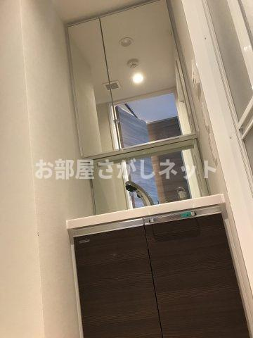 クレヴィスタ板橋西台Ⅲ【おとり物件なし】#学生・社会人にオススメ！初期費用分割払いOK！の独立洗面台