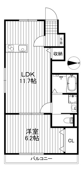 【間取り】 | FLATS HANEGI