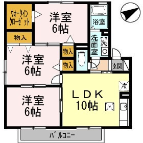 ラファエルＣの間取り
