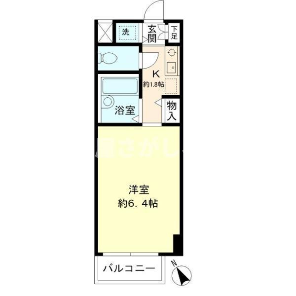 北辰ヒルズ早稲田【おとり物件なし】#学生・社会人にオススメ！初期費用分割払いOK！の間取り
