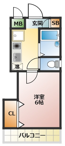 【間取り】 | サンロイヤル八幡