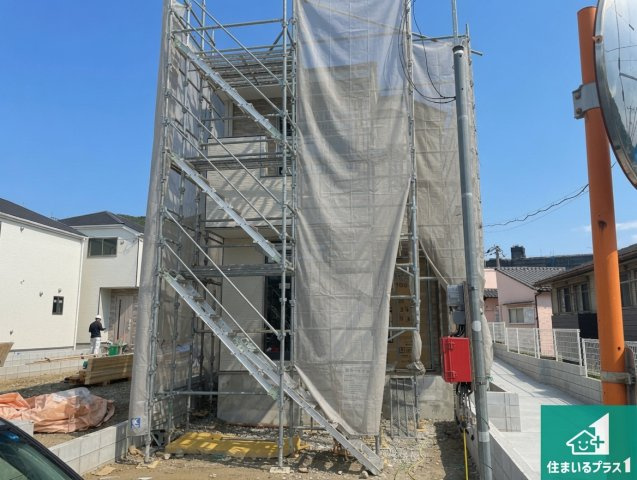 西宮市生瀬東町　第1期　新築一戸建ての外観|周辺は落ち着いた街並みの住宅地！子育てがしやすい住環境です！まだ未完成ですが、現地でしかわからない事もございます。是非一度ご覧ください。