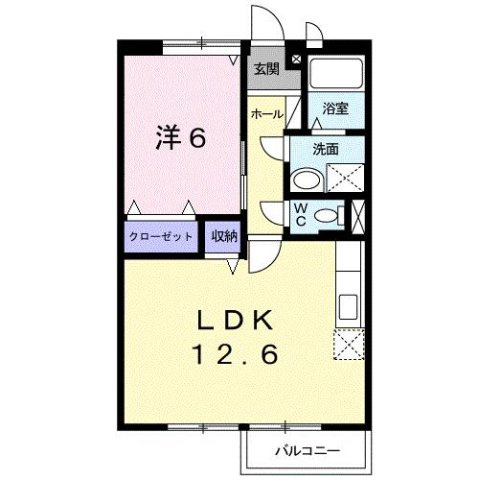 【間取り】 | シャルム岩出