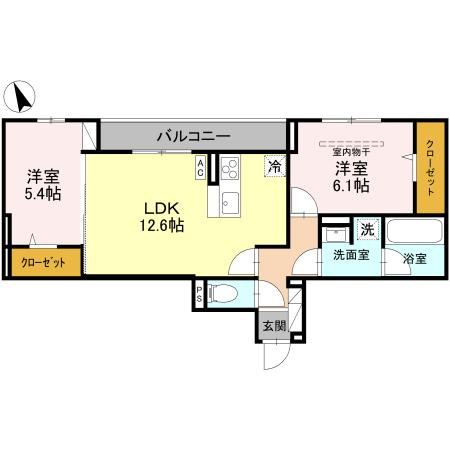 【間取り】 | TORISIA新河岸
