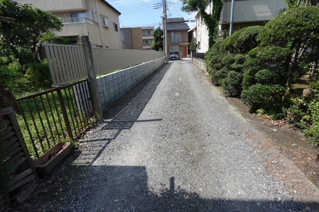 川越市西小仙波　85坪売地のその他|私道