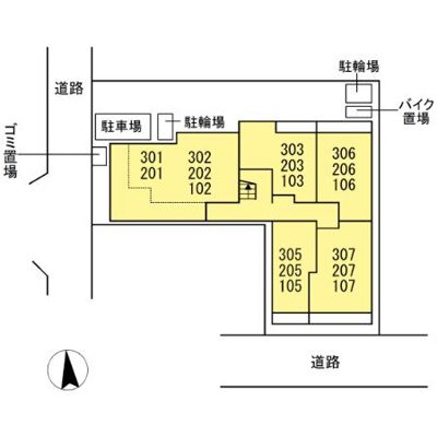 【区画図】 | セジュール東糀谷