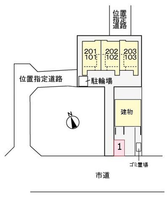 【駐車場】 | レメゾンＳ２