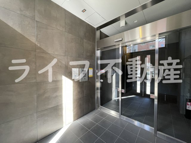 JPレジデンス大阪城東Ⅱのロビー|清潔なロビーです