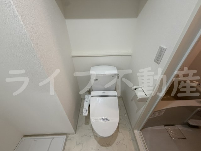 JPレジデンス大阪城東Ⅱのトイレ|ゆったりとした空間のトイレです