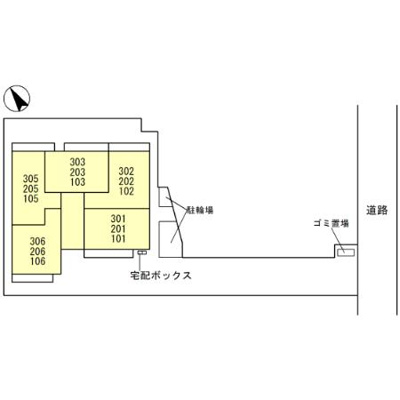 【区画図】 | D-Sereno東田町