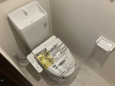 【トイレ】 | D-Sereno東田町 | 清潔感のあるトイレです