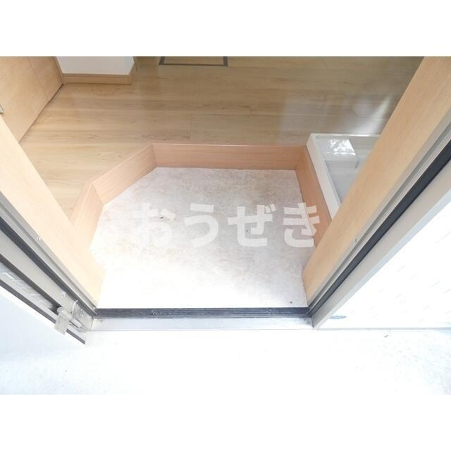 ブライティア桜木町の玄関