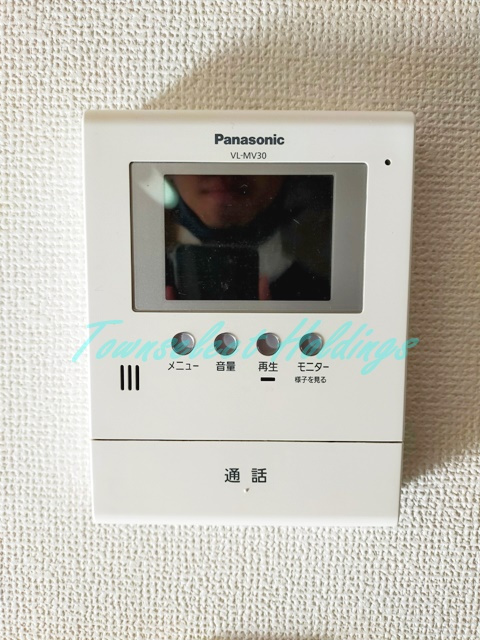 エルカーサ湘南Aのセキュリティ|テレビインターホン付き♪