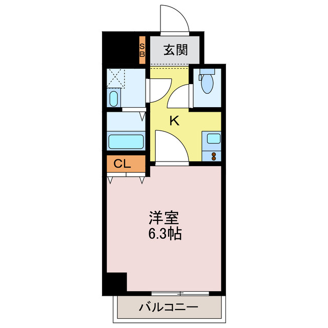MISTRAL姫路駅前Ⅳの間取り