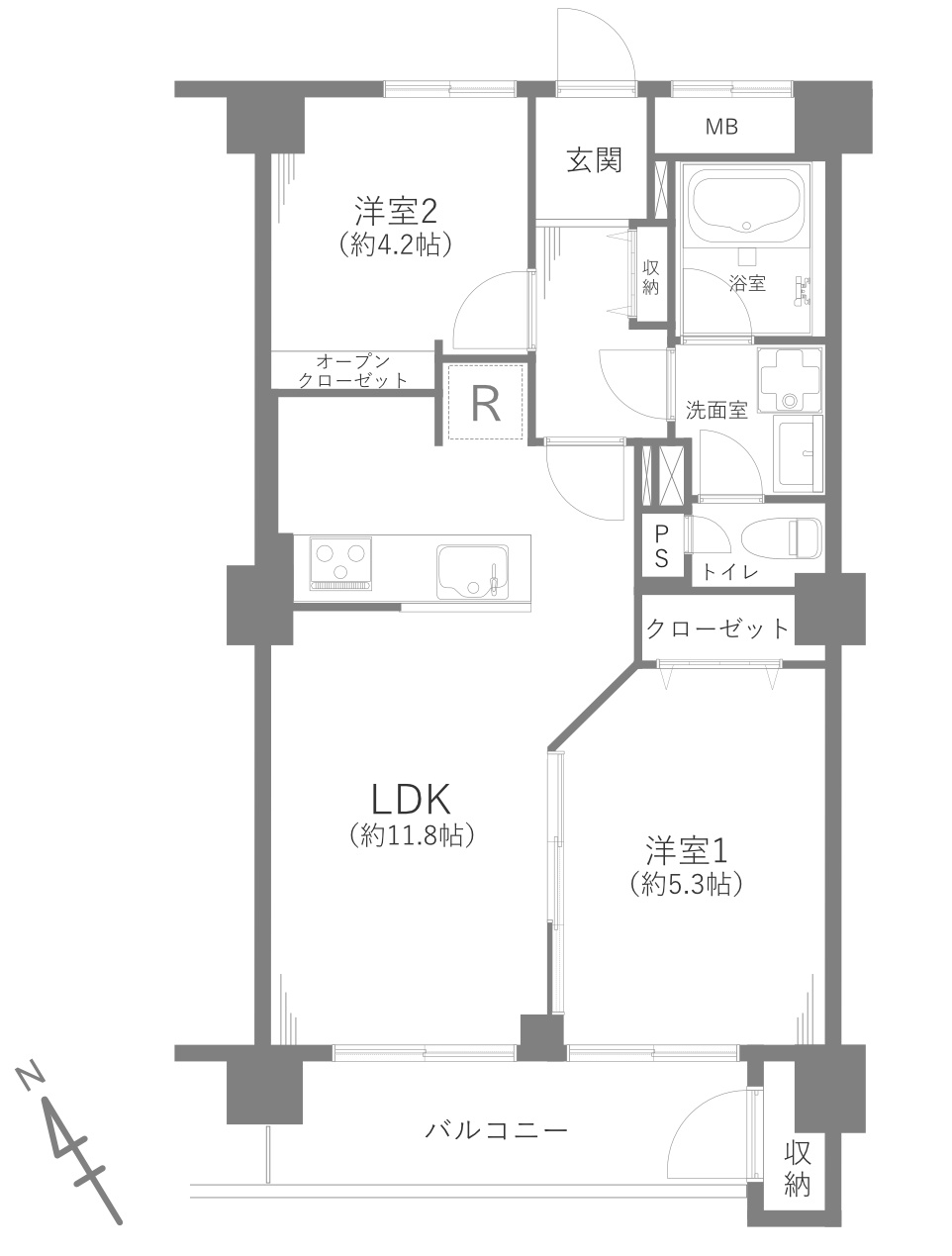 富士見台マンション