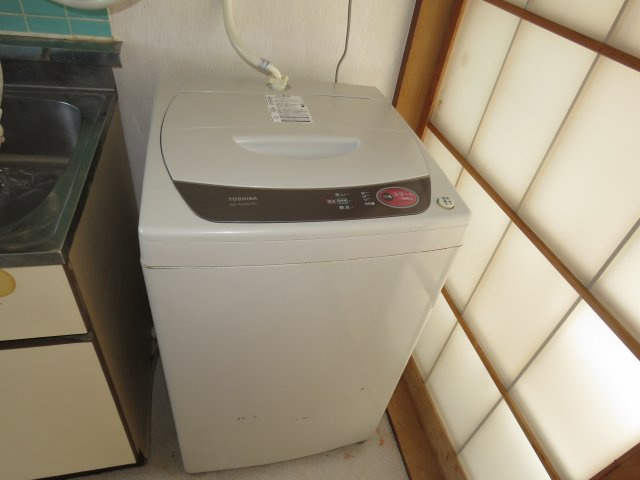 平田マンションの設備|洗濯機