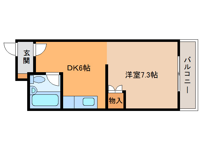 クローバーズマンション広和の間取り