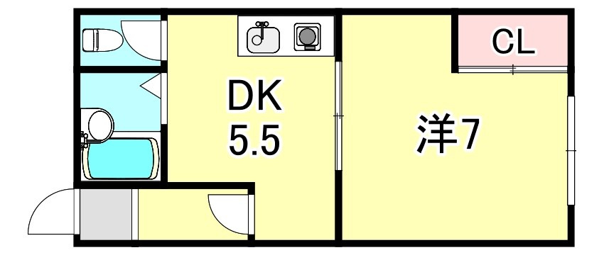 風早ビルの間取り