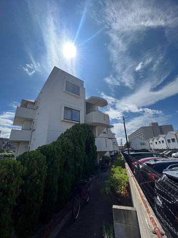 ハイツラセーヌの外観|外観は落ち着いています