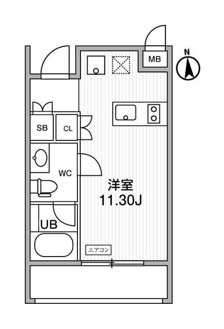 ALTERNA学芸大学の間取り
