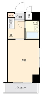 【間取り】 | ペガサスマンション千束 | 間取りです。