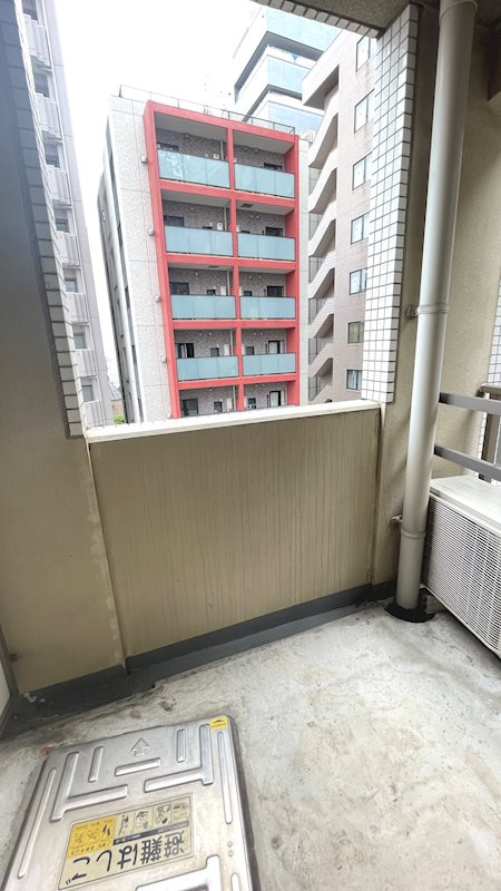 TKフラッツ渋谷のバルコニー