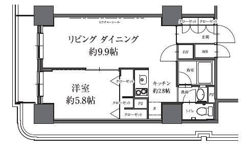 HF駒沢公園レジデンスTOWERの間取り