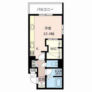 オレンジテラスの間取り