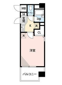 エスリード三宮フラワーロードの間取り