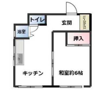 谷田ビルの間取り