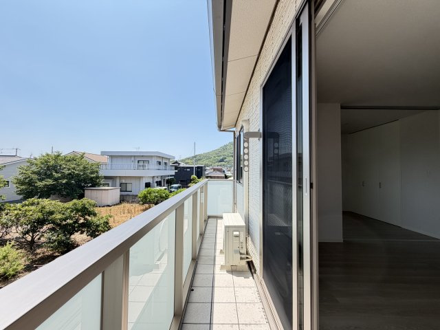 シャーメゾン池園のバルコニー