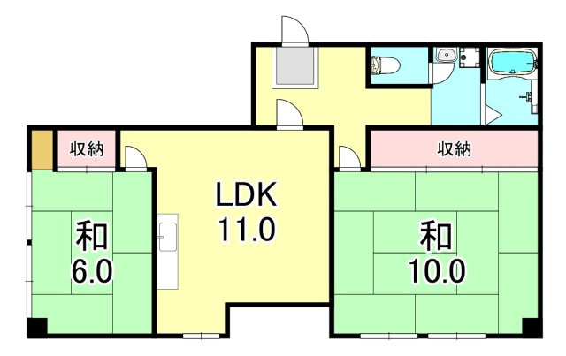 オオタニサンクレバーの間取り