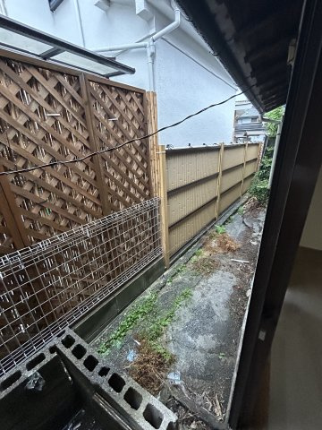 姫島テラスハウスの庭