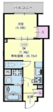 クリエオーレ元浜町の間取り