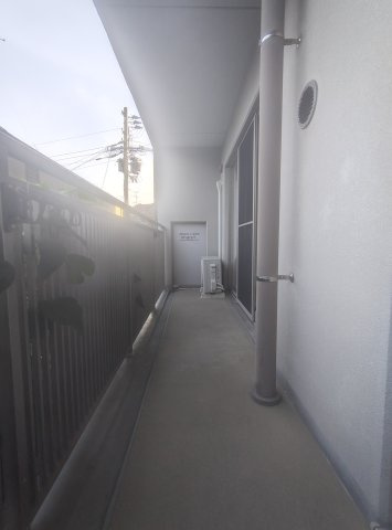 サンコート青谷のバルコニー
