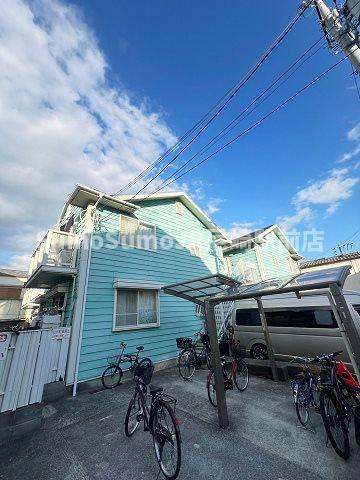 木村ハイツの外観|落ち着いた雰囲気の外観です