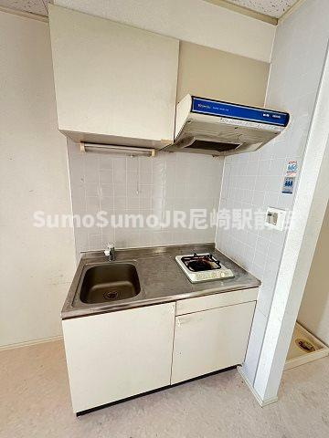 木村ハイツのキッチン|使いやすいキッチンです