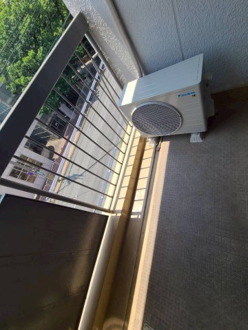 香櫨園第2コーポラスのバルコニー