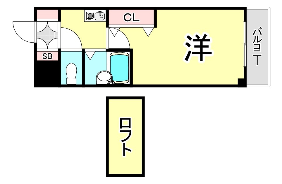 ローテローゼ本山の間取り