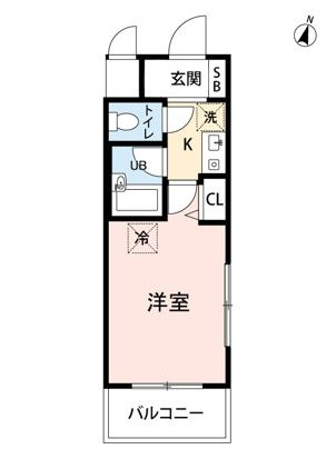 エスリード三宮第３の間取り