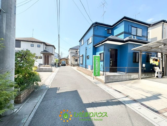 幸手市東３丁目　中古一戸建ての前面道路含む現地写真|2026年7月20日　撮影