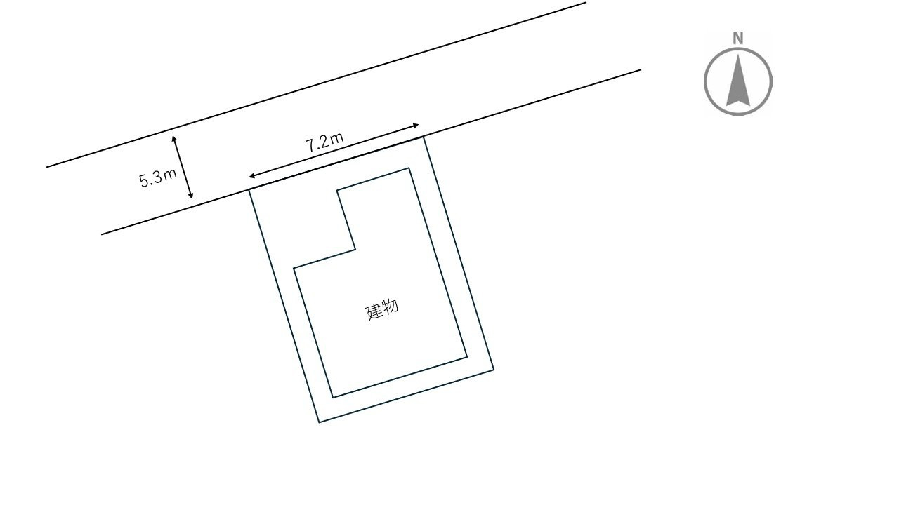 敦賀市公文名中古戸建の区画図