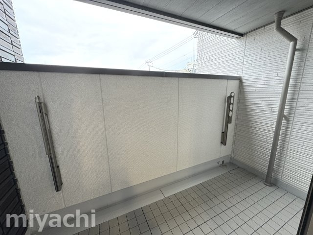 アミコートのバルコニー