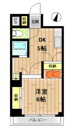 レナジア北浦和の間取り