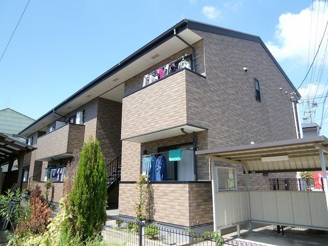 グリーンアヴェニューの外観|外観は落ち着いています