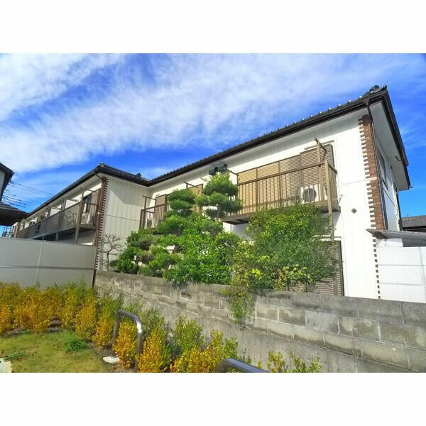 パークハイツ陣屋前の外観