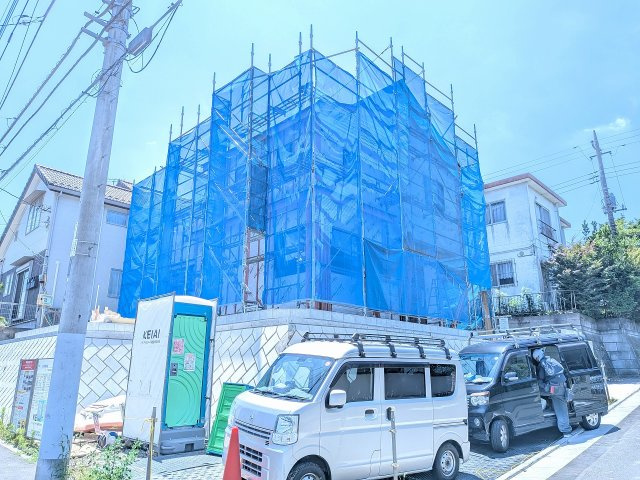 八王子市　片倉町　新築一戸建て　２５期の外観|～片倉駅徒歩10分　ZEH酸い住の省エネ住宅　見晴らしの良い新築一戸建て～