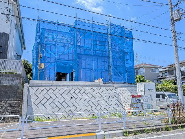 八王子市　片倉町　新築一戸建て　２５期の外観|～片倉駅徒歩10分　ZEH酸い住の省エネ住宅　見晴らしの良い新築一戸建て～