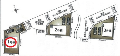 【区画図】 | クレイドルガーデン姫路市広畑区才第８ | 区画図