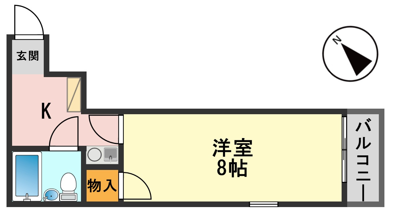 パレ・ドール東金町の間取り